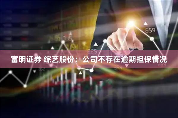 富明证券 综艺股份：公司不存在逾期担保情况