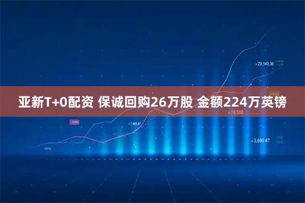 亚新T+0配资 保诚回购26万股 金额224万英镑